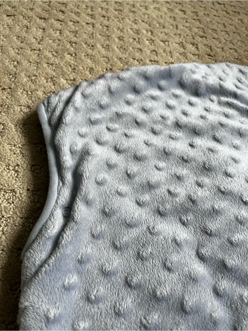 Baby in a Bag - 2.5 togs winter sleep sack -  Minky Blue
